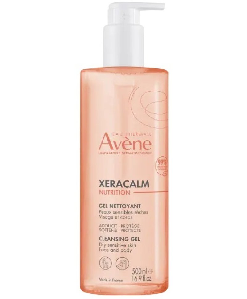 AVENE XERACALM NUTR DET 500ML