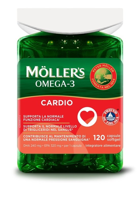 MOLLER'S OMEGA 3 CARDIO 120CPS