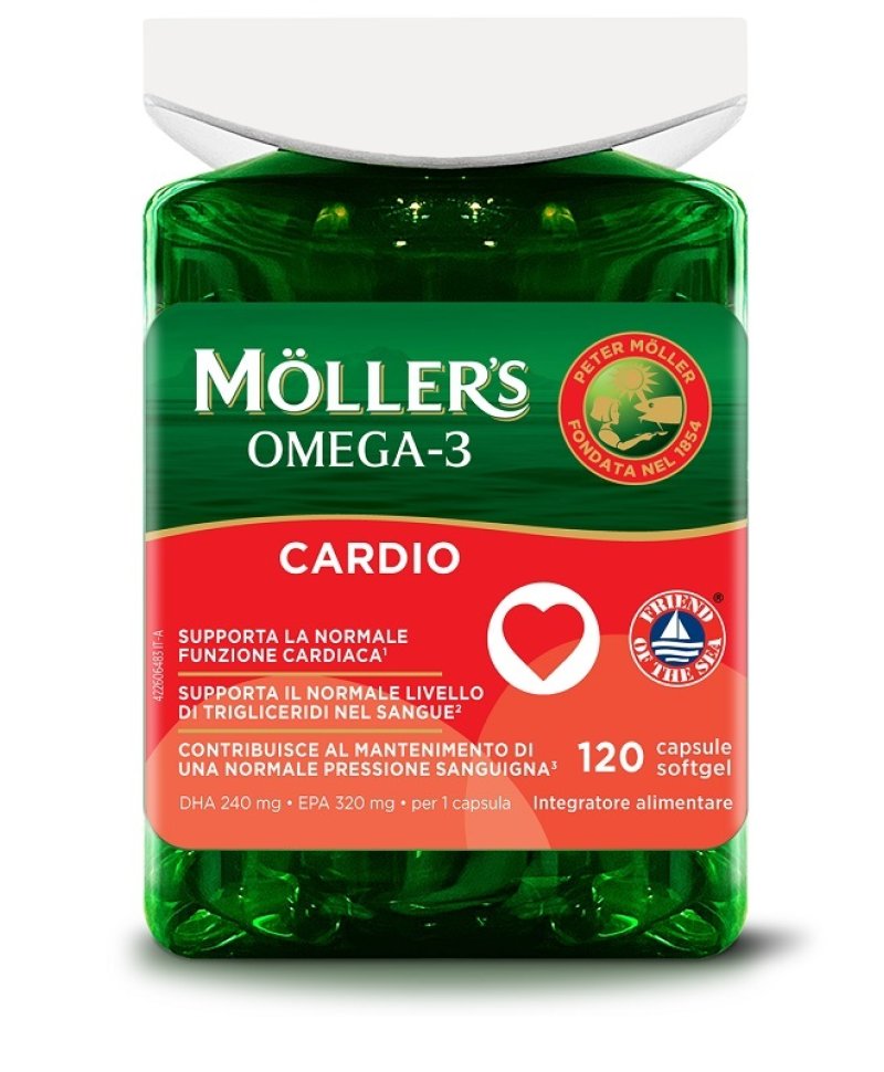 MOLLER'S OMEGA 3 CARDIO 120CPS