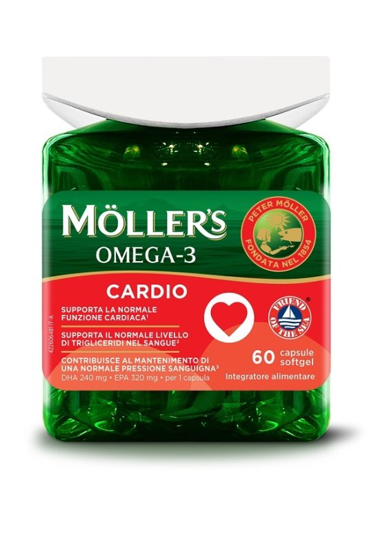 MOLLER'S OMEGA 3 CARDIO 60CPS
