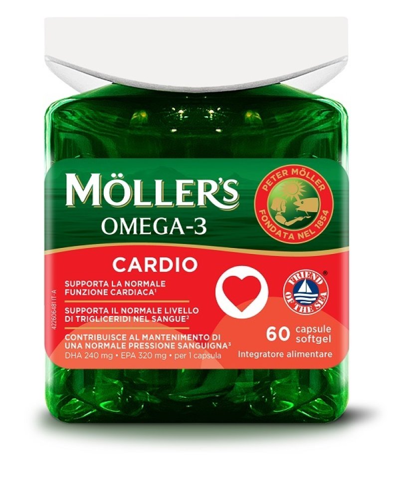 MOLLER'S OMEGA 3 CARDIO 60CPS