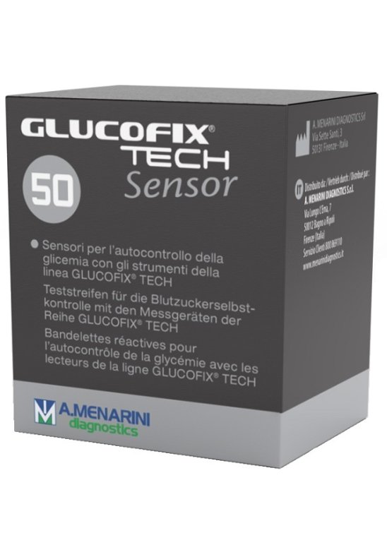 GLUCOFIX TECH SENSOR 50STR