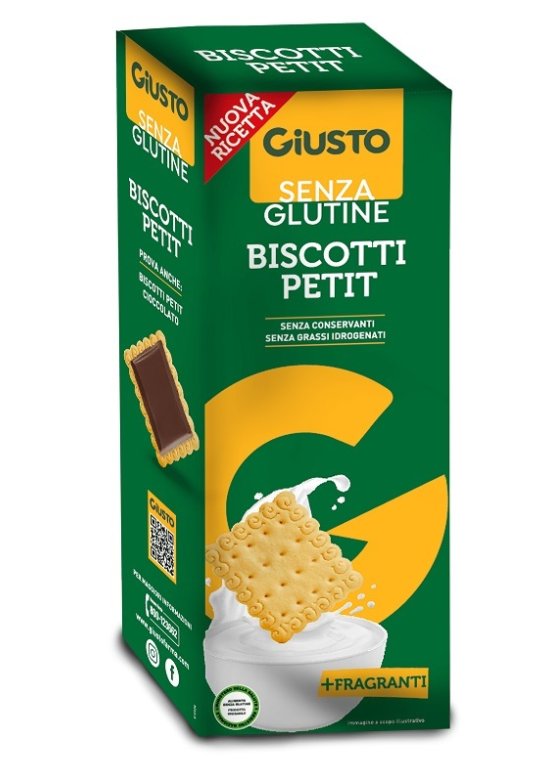 GIUSTO-S/G BISCOTTI PETIT 175G