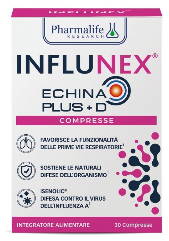 INFLUNEX ECHINA PLUS D 30CPR