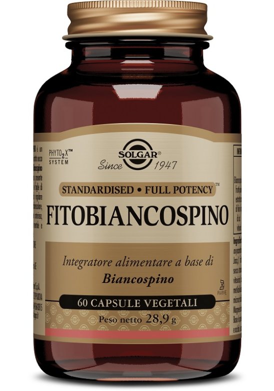 SOLGAR FITOBIANCOSPINO 60CPS VEG