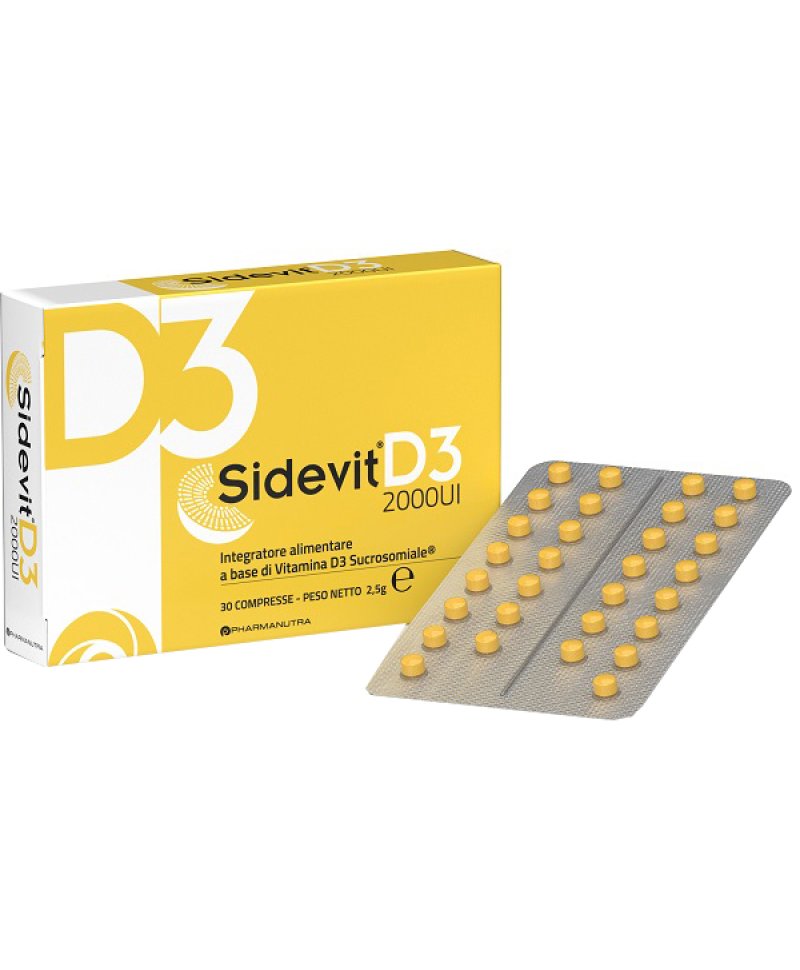SIDEVIT D3 2000UI 30CPR SIDEVIT D3 2000UI 30CPR