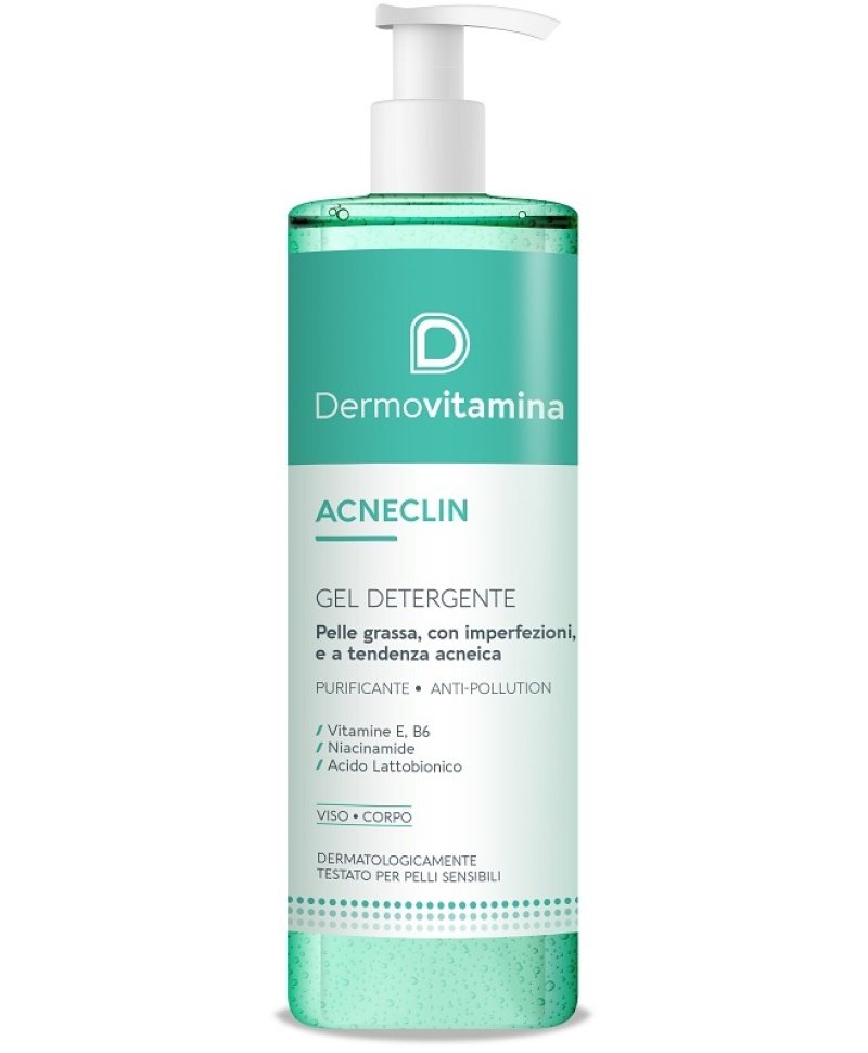 DERMOVITAMINA ACNECLIN GEL DET.4