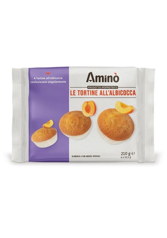 AMINO' LE TORTINE ALBICOCCA4PZ