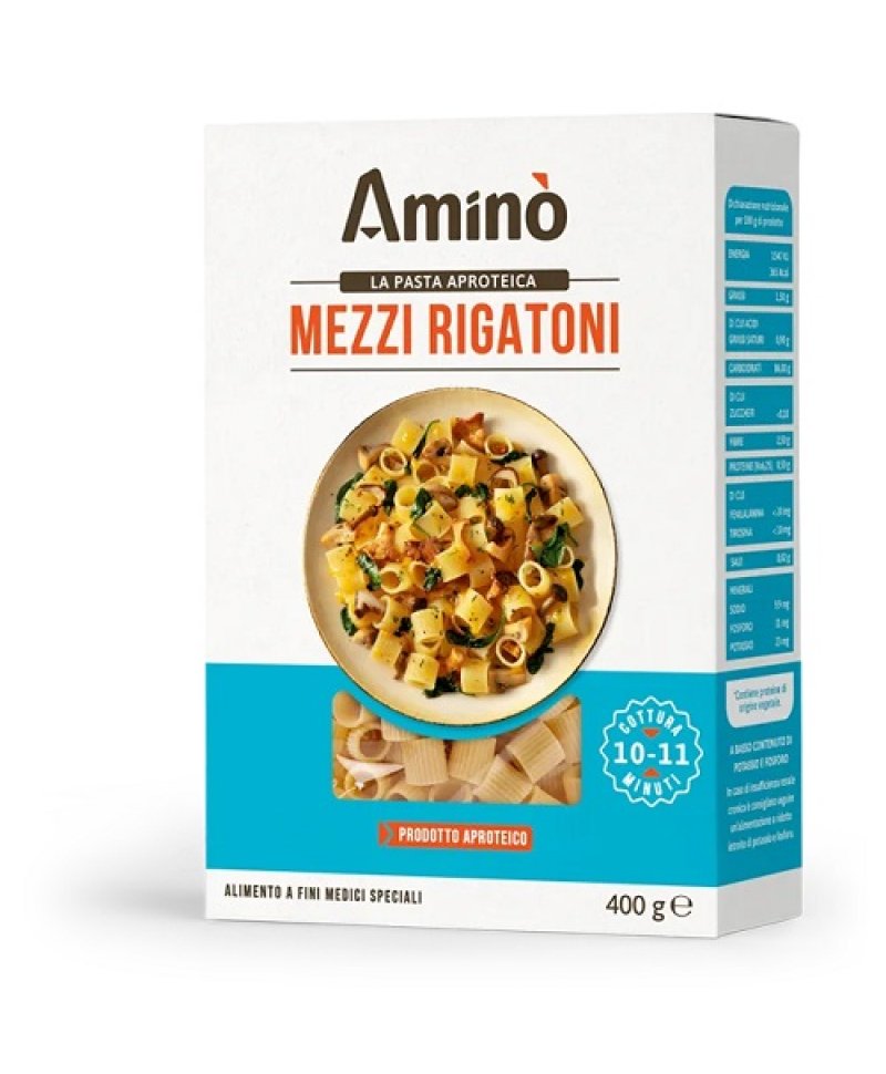 AMINO MEZZI RIGATONI 400G    APR
