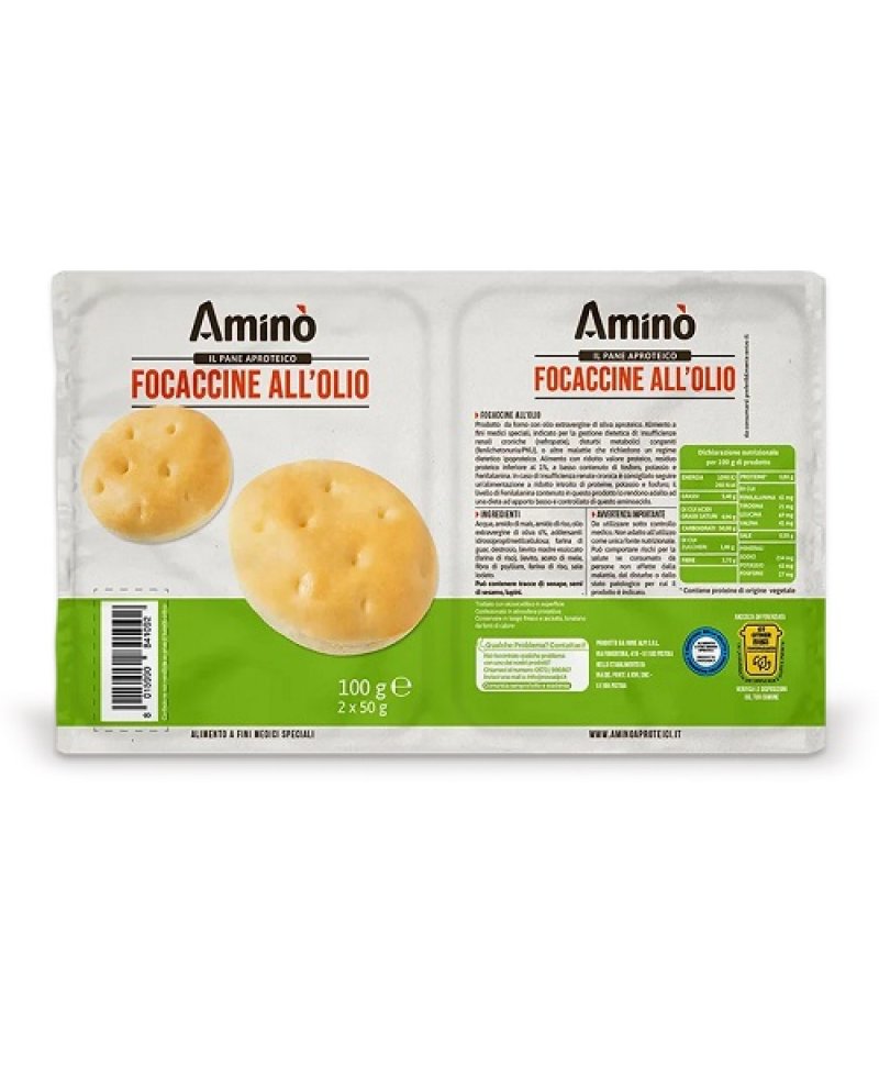 AMINO FOCACCINE OLIO 100G    APR