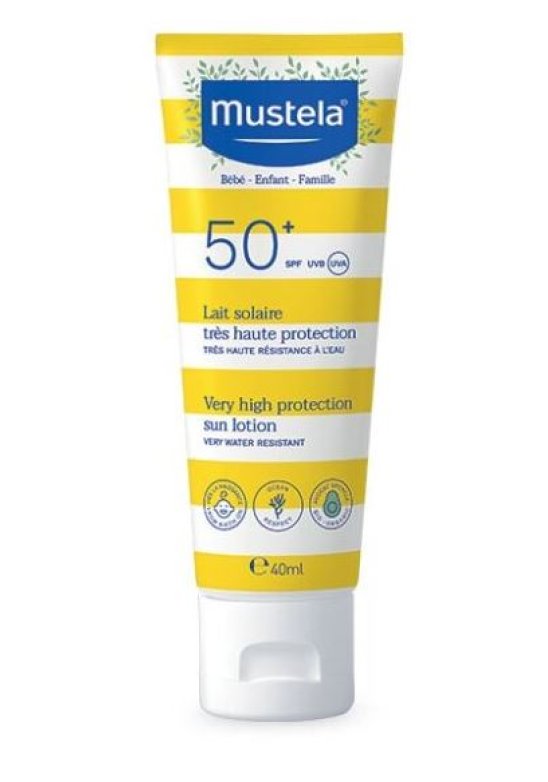 MUSTELA SOL.FP50+ LATTE 40ML TUB