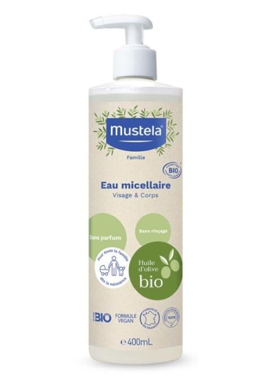 MUSTELA ACQUA MICELL.BIO 400ML