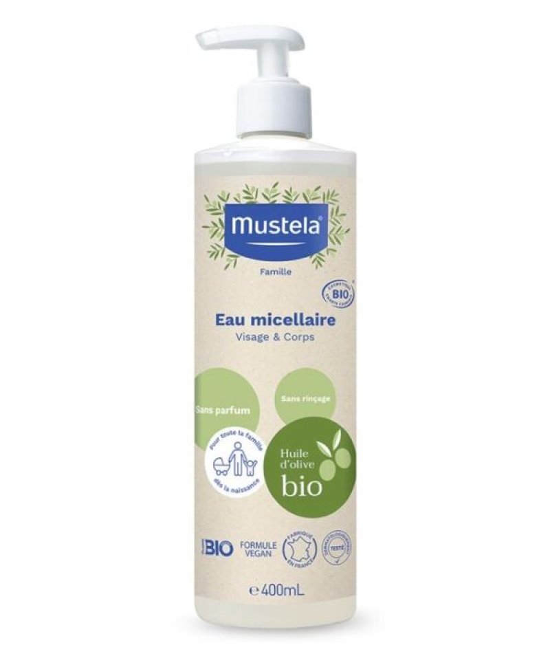 MUSTELA ACQUA MICELL.BIO 400ML