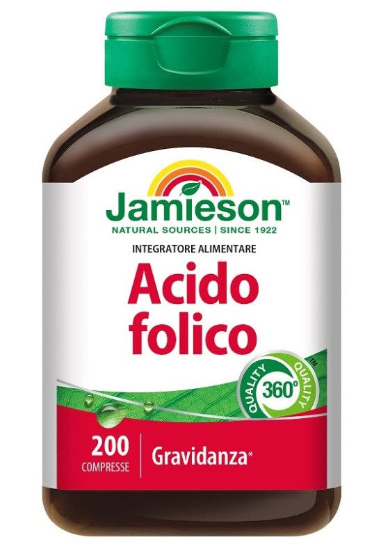 ACIDO FOLICO JAMIESON 200CPR