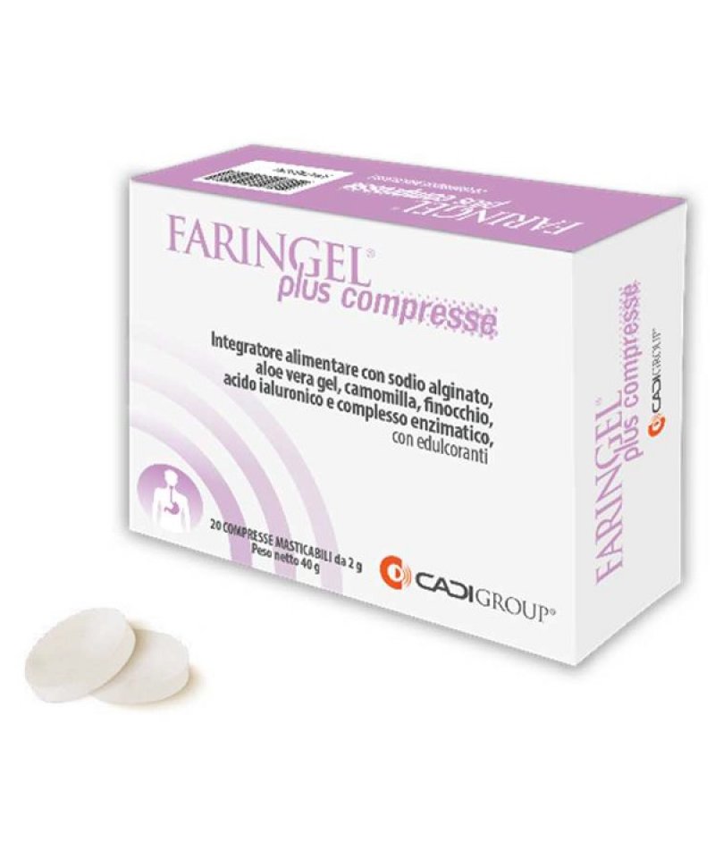 FARINGEL PLUS 20 Compresse MASTIC