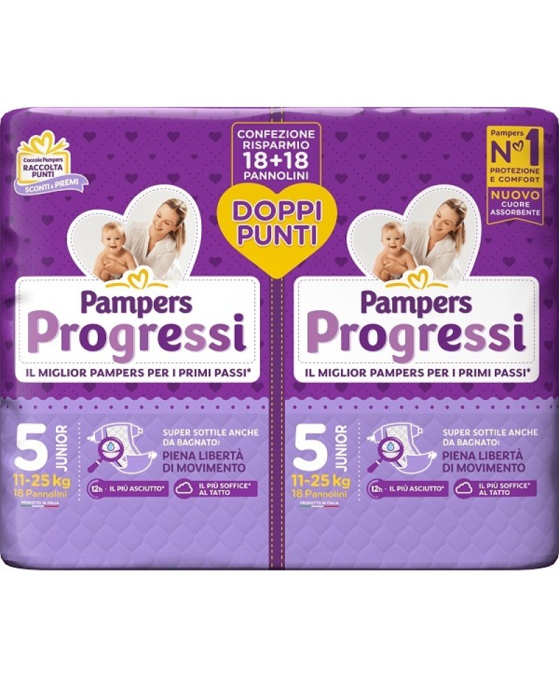 PAMPERS PROG.5 JUN 11-25KG 36PZ