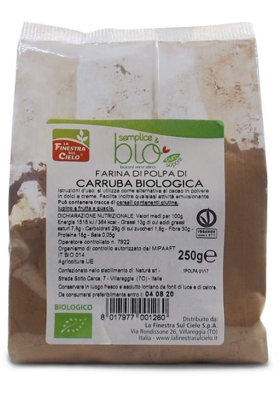 CARRUBA POLP BIO FAR SEMPL&BIO 2