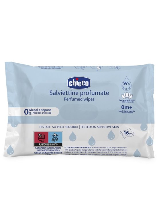 CHICCO SALVIETTE 16PZ N/F