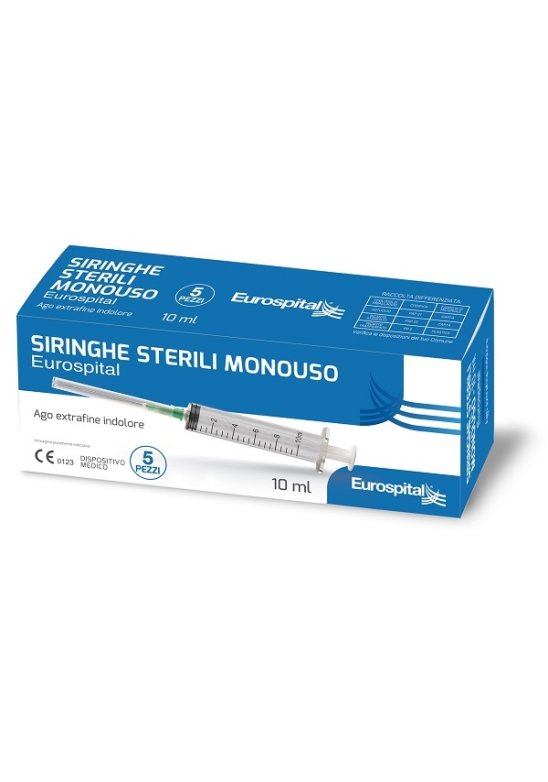 SIRINGA MONOUSO 10ML 5PZ