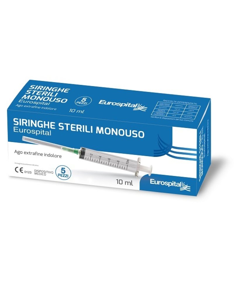 SIRINGA MONOUSO 10ML 5PZ