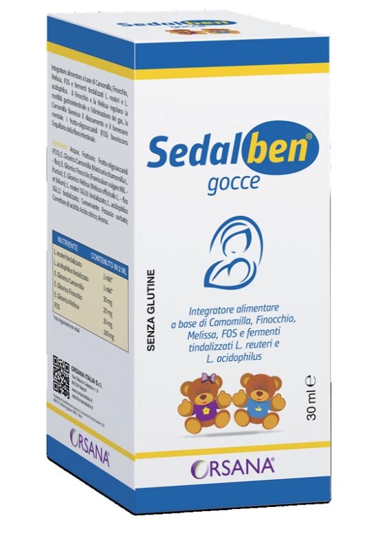 SEDALBEN GOCCE 30ML FRUTTI BOS