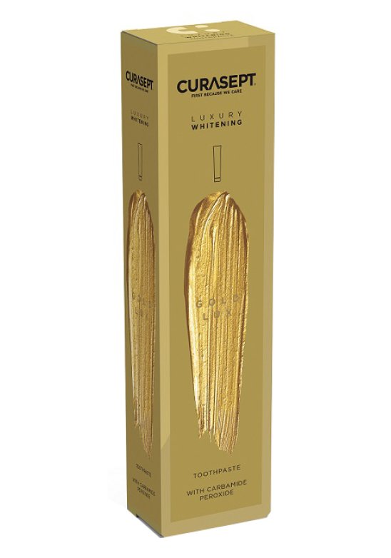 CURASEPT GOLD LUXURY WHITE75ML