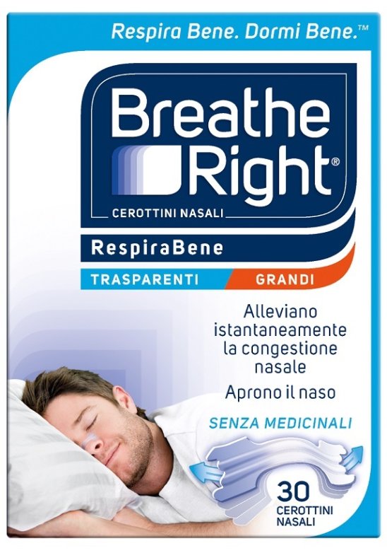 BREATH RIGHT TRASPARENTI GR30P