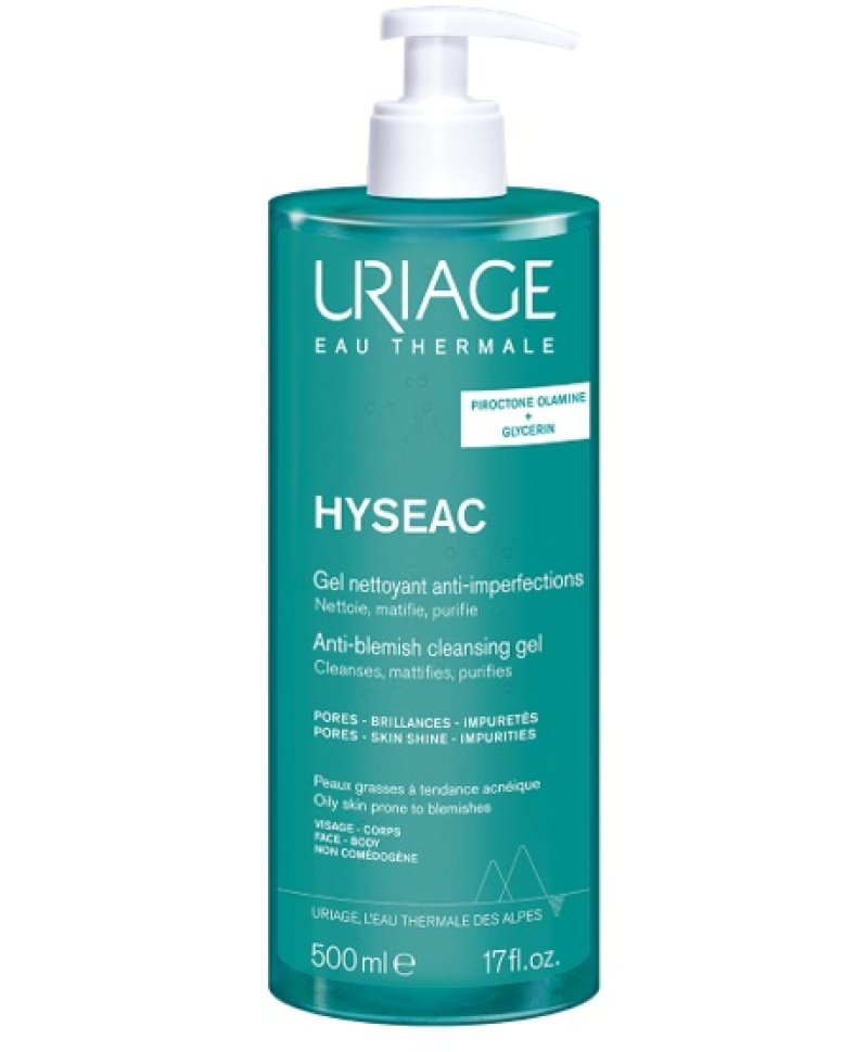 HYSEAC GEL NETTOYANT 500ML