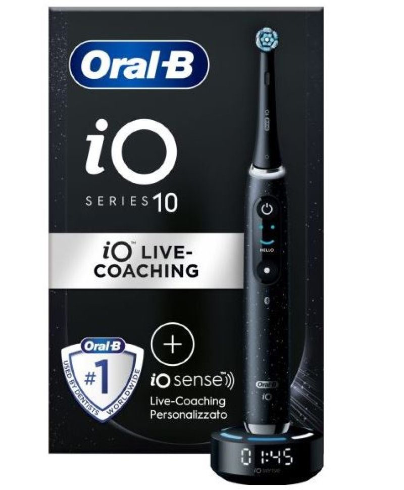 ORALB IO 10 BLACK SPAZZ ELETT