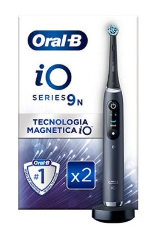 ORALB IO 9 BLACK SPAZZ+2REFILL