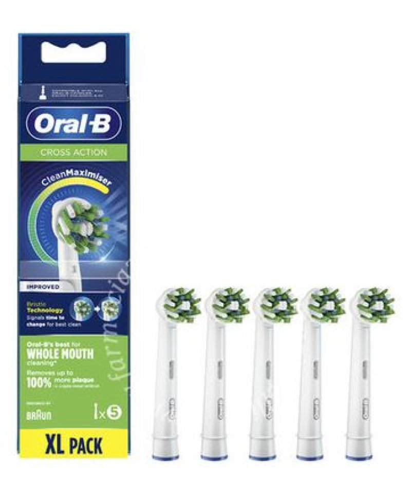 ORALB PW REFILL CROSSACTION5PZ