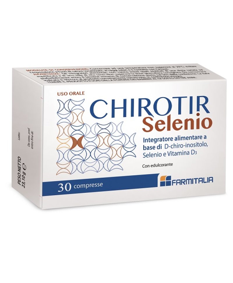 CHIROTIR SELENIO 30 Compresse