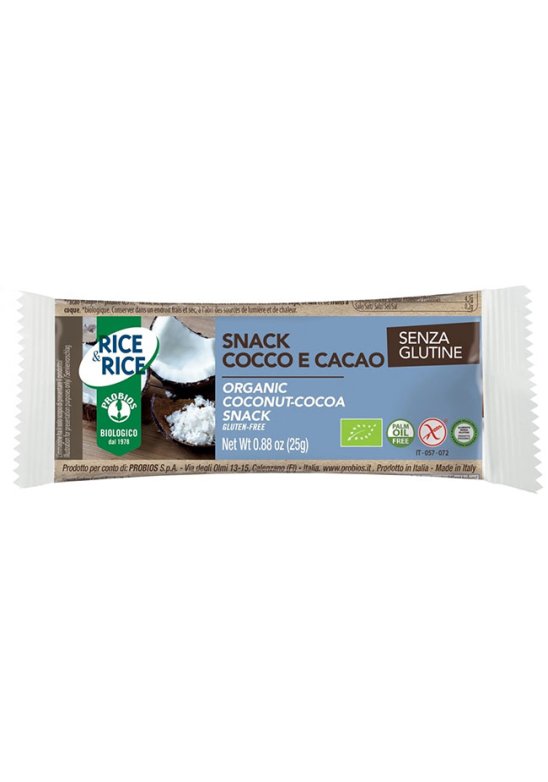 RICE&RICE SNACK COCCO/CACAO BIO