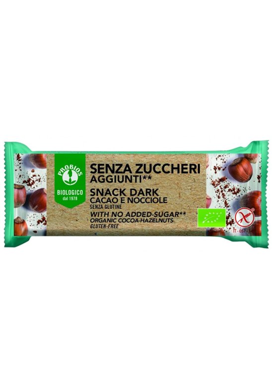 PROBIOS SNACK DARK S/ZUCCHERI