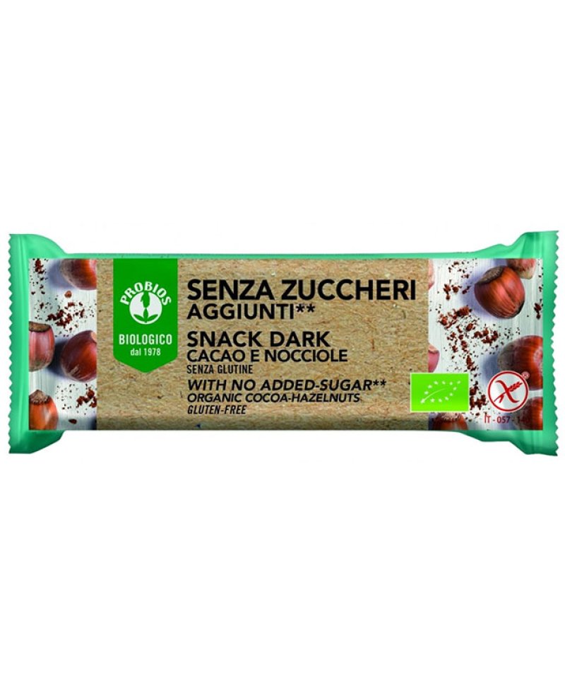 PROBIOS SNACK DARK S/ZUCCHERI