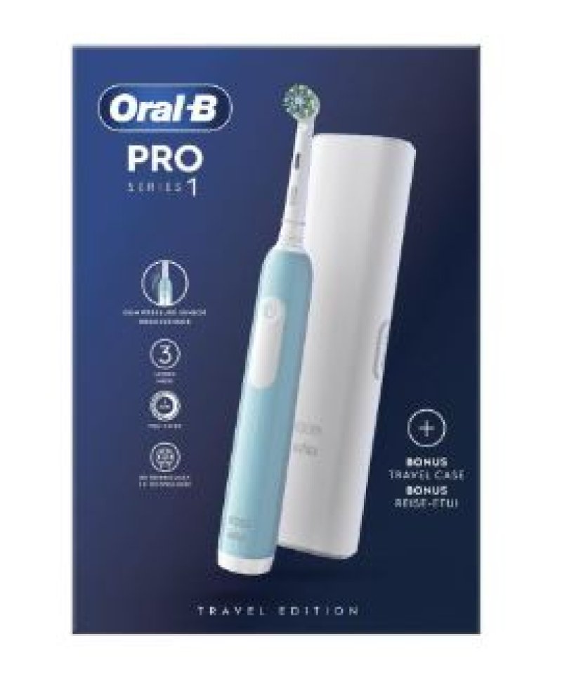 ORALB PRO 1 BLU SPAZZ ELETT+TC