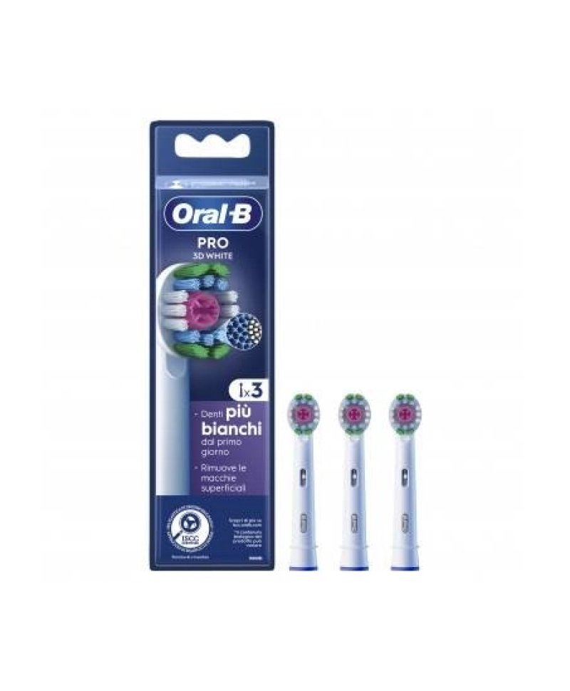 ORALB PW REFILL 3D WHITE 3PZ