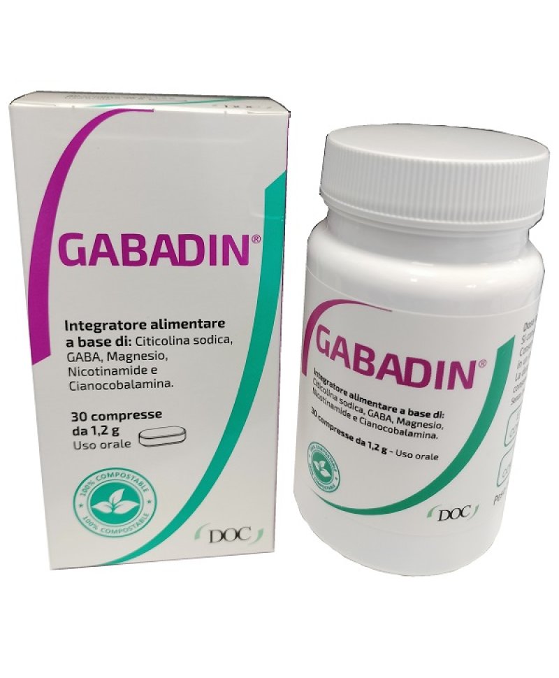 GABADIN DOC 1,2GR 30CPR