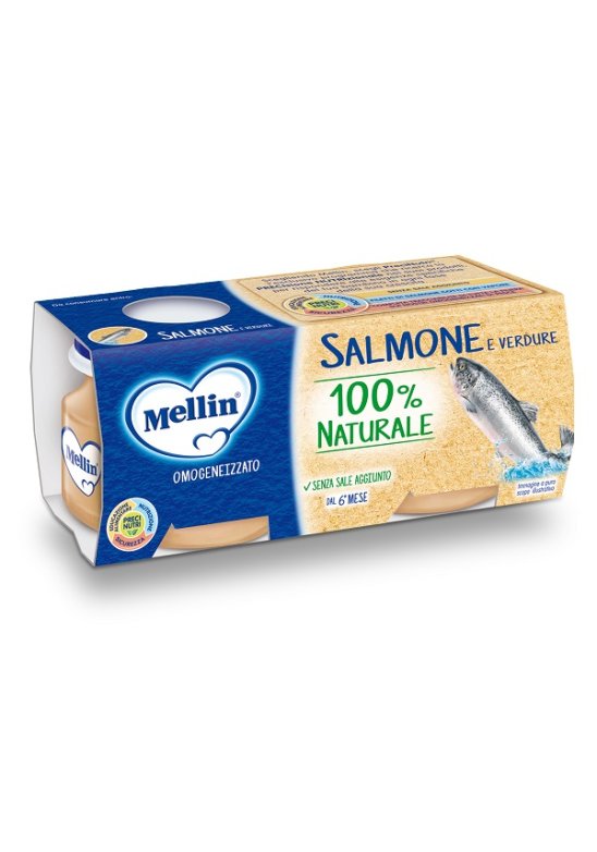 MELLIN OMOG SALMONE 4X80G