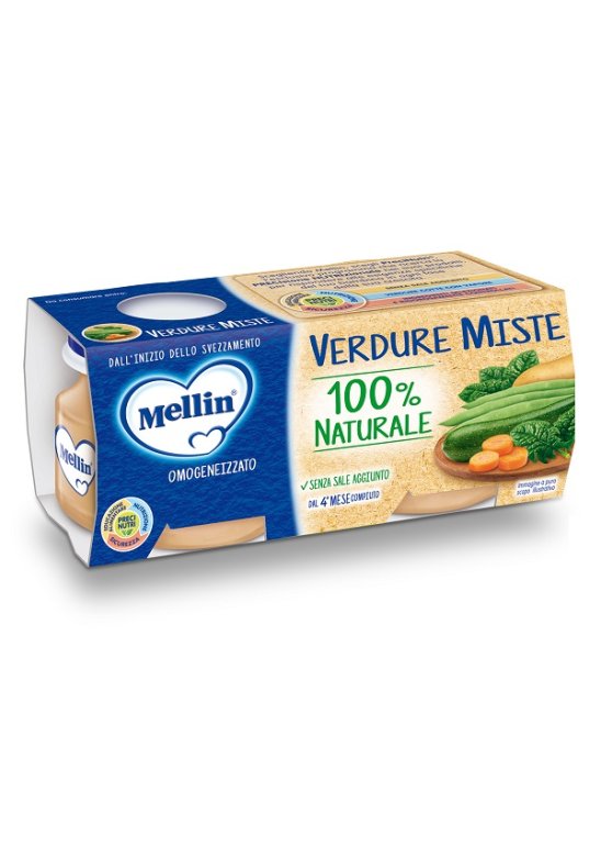 MELLIN OMOG VERDURE 4X80G
