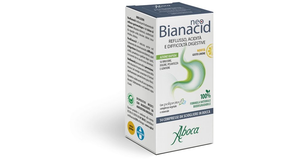 NEOBIANACID 14 compresse gusto limone NEOBIANACID 14 compresse gusto limone