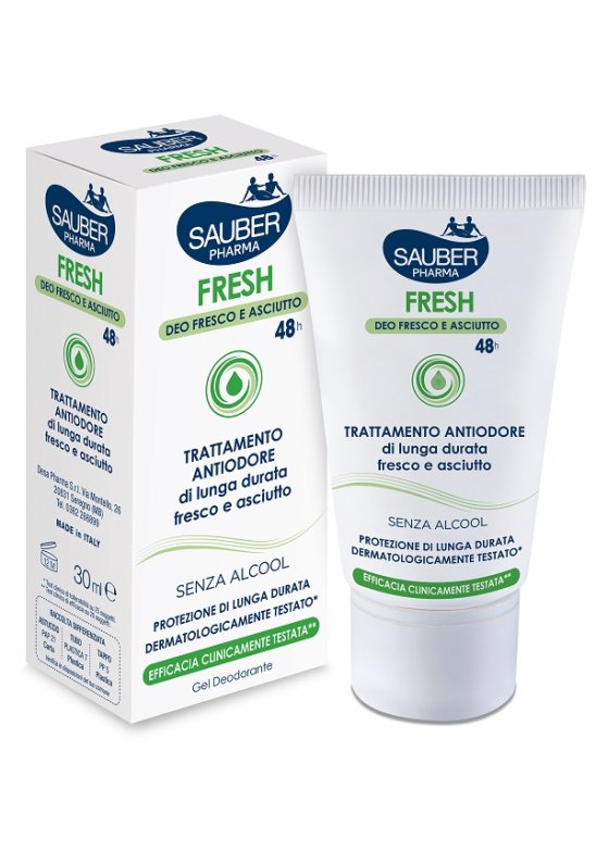 SAUBER FRESH DEO GEL AST 30ML