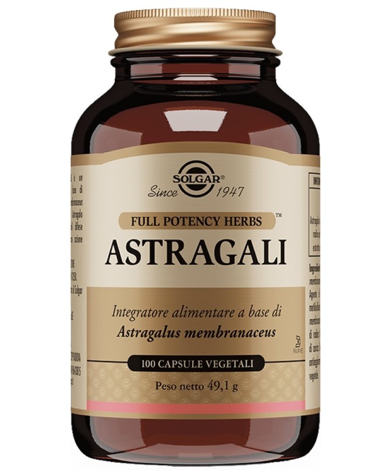 SOLGAR ASTRAGALI 100CPS VEG