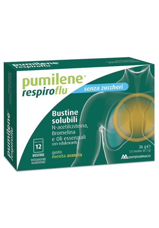 PUMILENE RESPIRO FLU 12BST BROM/