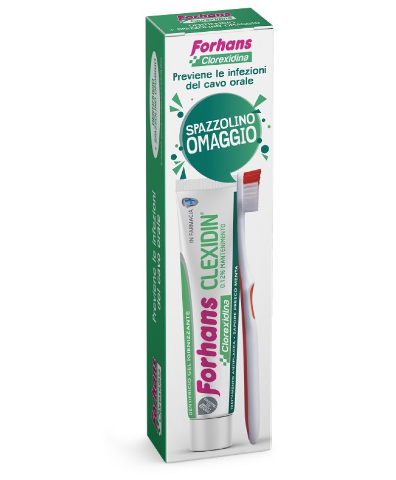 FORHANS DENTIFRICIO CLEX+SPAZZ FORHANS DENTIFRICIO CLEX+SPAZZ