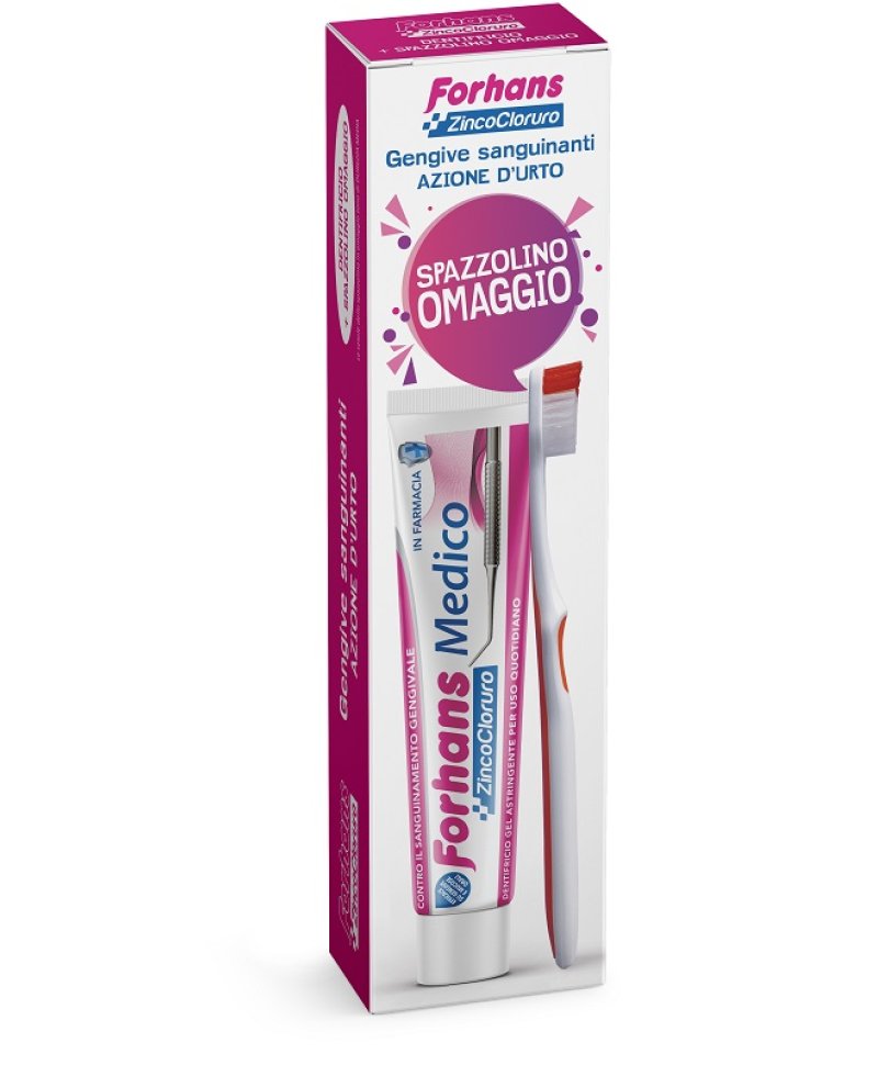FORHANS DENTIFRICIO MED+SPAZZ FORHANS DENTIFRICIO MED+SPAZZ