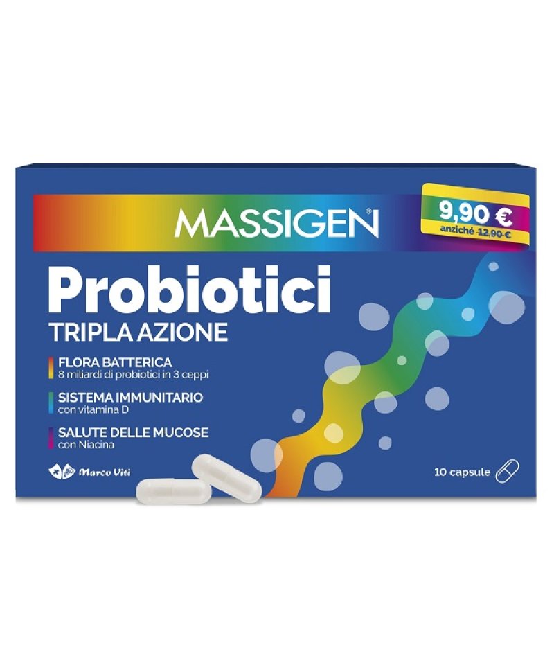 MASSIGEN PROBIOTICI 10CPS 24OS
