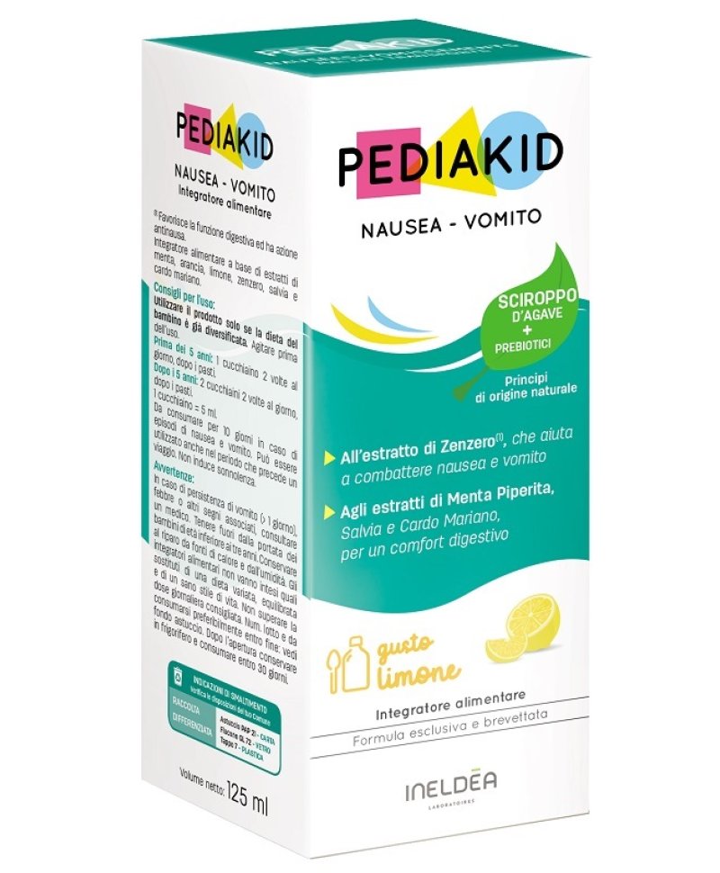PEDIAKID NAUSEA VOMITO 125ML