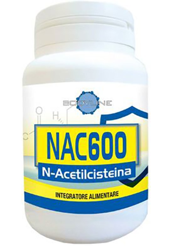 NAC 600 N-ACETILCISTEINA 60 Capsule