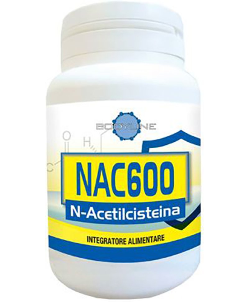 NAC 600 N-ACETILCISTEINA 60 Capsule